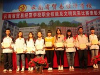 云南贸易经济学校2020年招生录取分数线