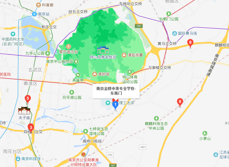 南京金陵高等职业技术学校地址在哪里