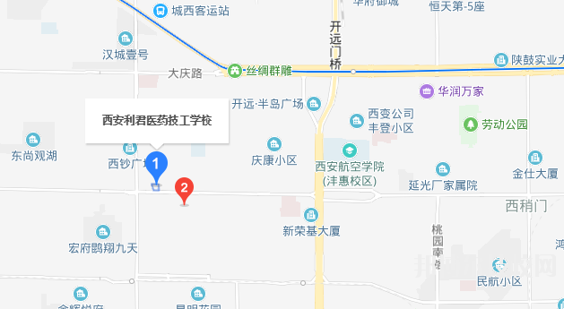 西安利君医药技工学校地址在哪里