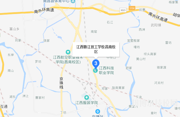 江西赣江技工学校地址在哪里