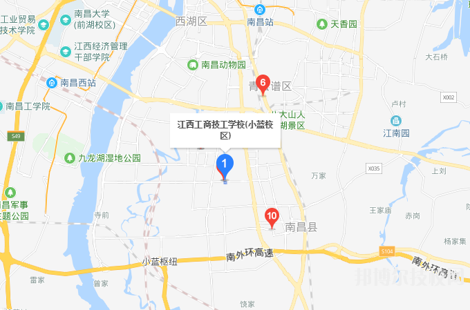 江西工商技工学校地址在哪里