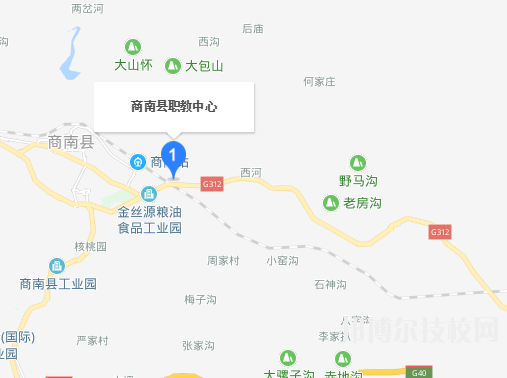 商南县职业技术教育中心地址在哪里