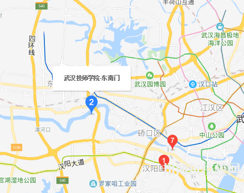 武汉技师学院地址在哪里