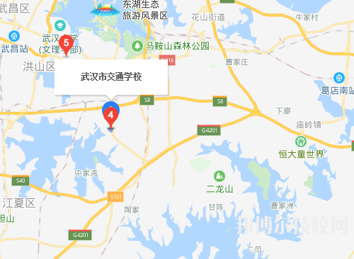 武汉交通学校地址在哪里