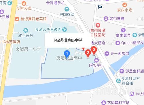 杭州良渚职业高级中学地址在哪里