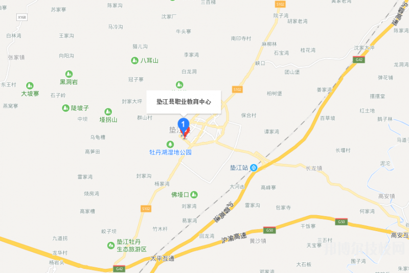 重庆垫江职业教育中心地址在哪里