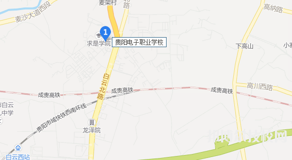 贵阳电子职业学校地址在哪里 