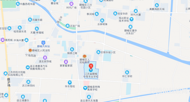 江苏赣榆中等专业学校地址在哪里