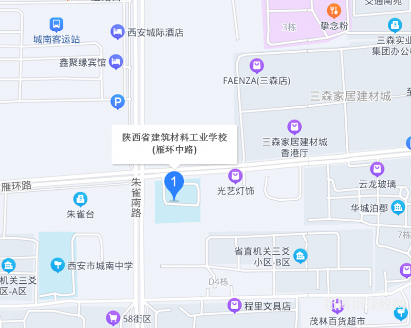 陕西建筑材料工业学校2023年网站网址
