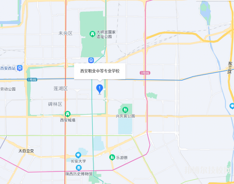 西安职业中等专业学校2023年地址在哪里