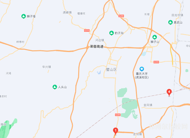 重庆青山工业技工学校地址在哪里 