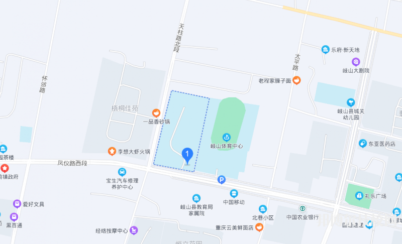 岐山职业技术教育中心2023年地址在哪里