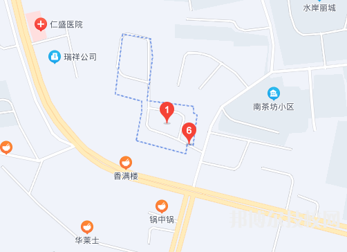 张家口供销中专学校地址在哪里