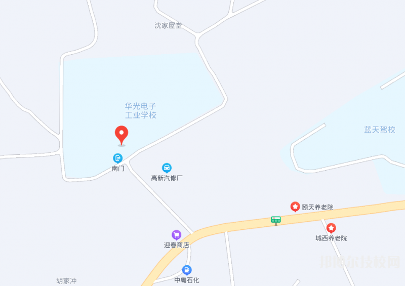 湘乡市华光电子工业学校2023年地址在哪里